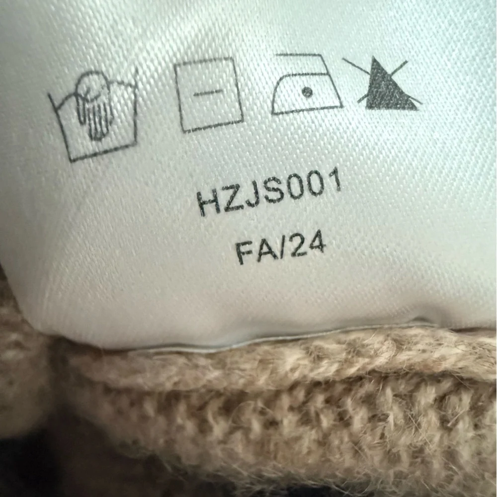 Quince 100% Cashmere Oversized Crewneck Sweater Cream Oatmeal Size Medium - Picture 6 of 8